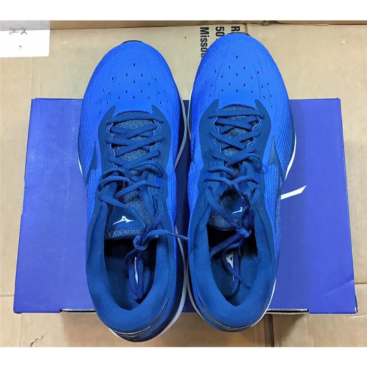 Mizuno shoes - Mizuno Wave Sky - Wave Sky - WAVE - Blue 10