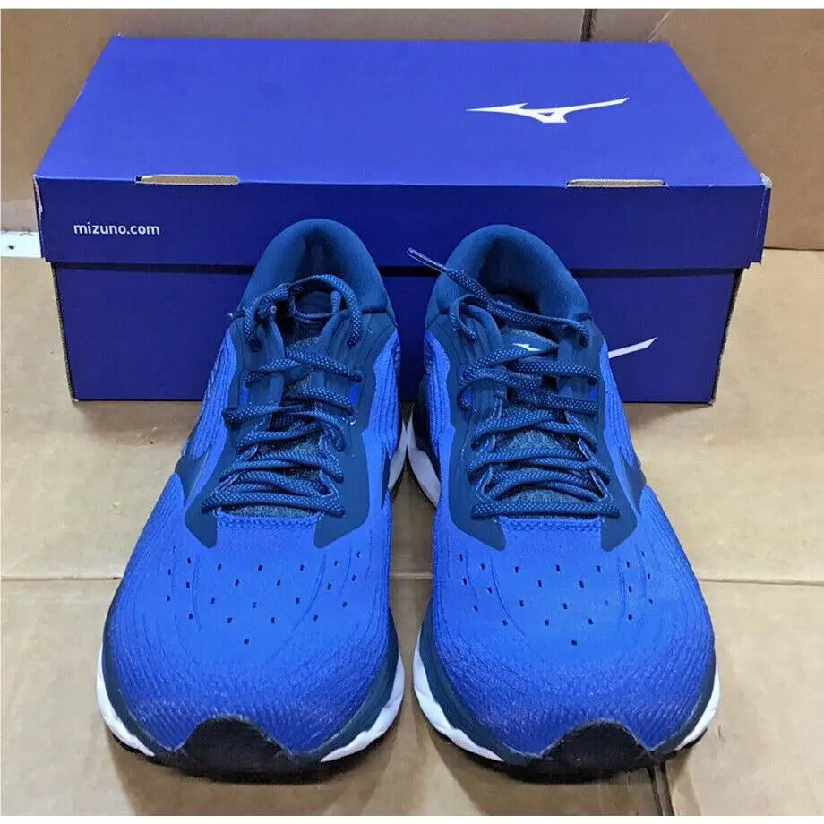 Mizuno shoes - Mizuno Wave Sky - Wave Sky - WAVE - Blue 7