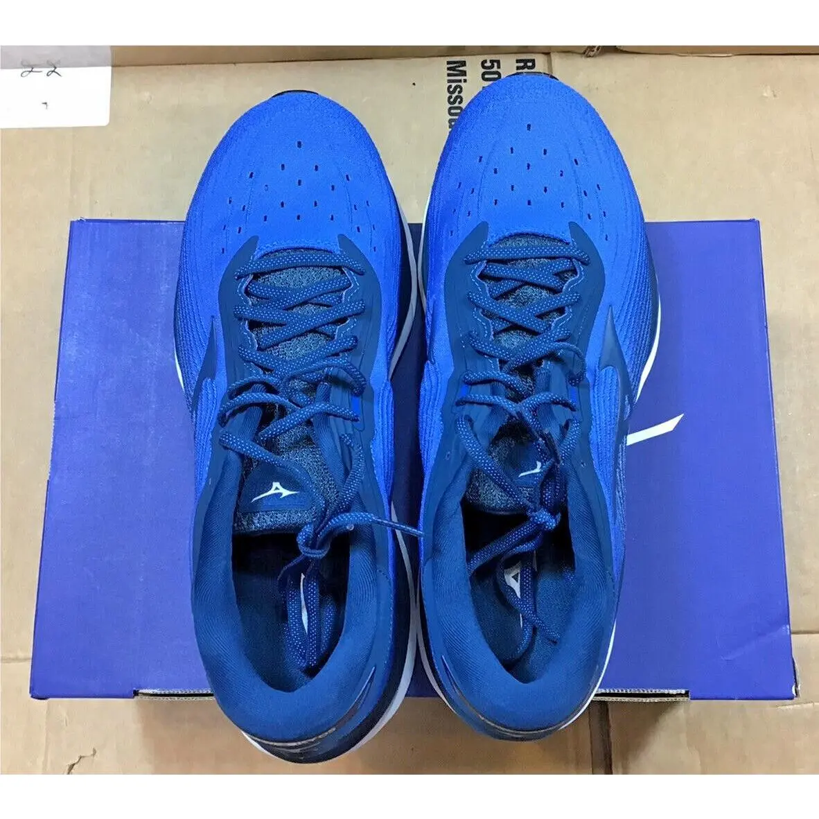 Mizuno shoes - Mizuno Wave Sky - Wave Sky - WAVE - Blue 10