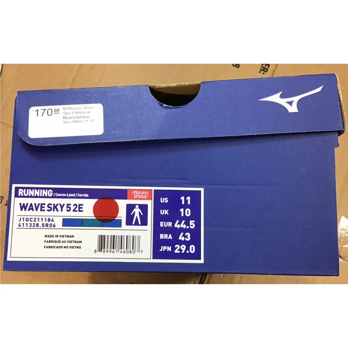 Mizuno shoes - Mizuno Wave Sky - Wave Sky - WAVE - Blue 11