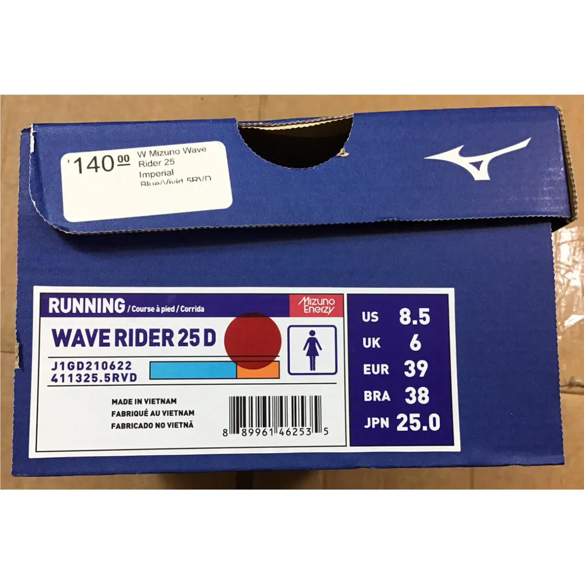 Mizuno shoes - Blue 4