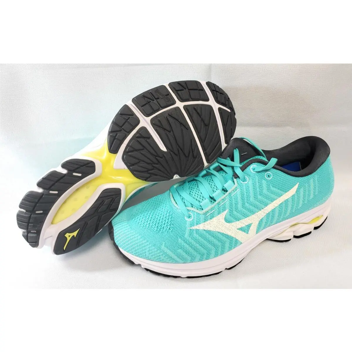 Mizuno shoes - MIzuno Wave Rider Waveknit 3 - Blue 2