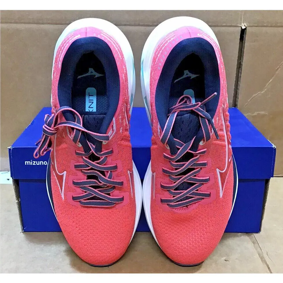 Mizuno shoes - Wave Inspire 17 Waveknit - Wave Inspire Waveknit - Pink 9