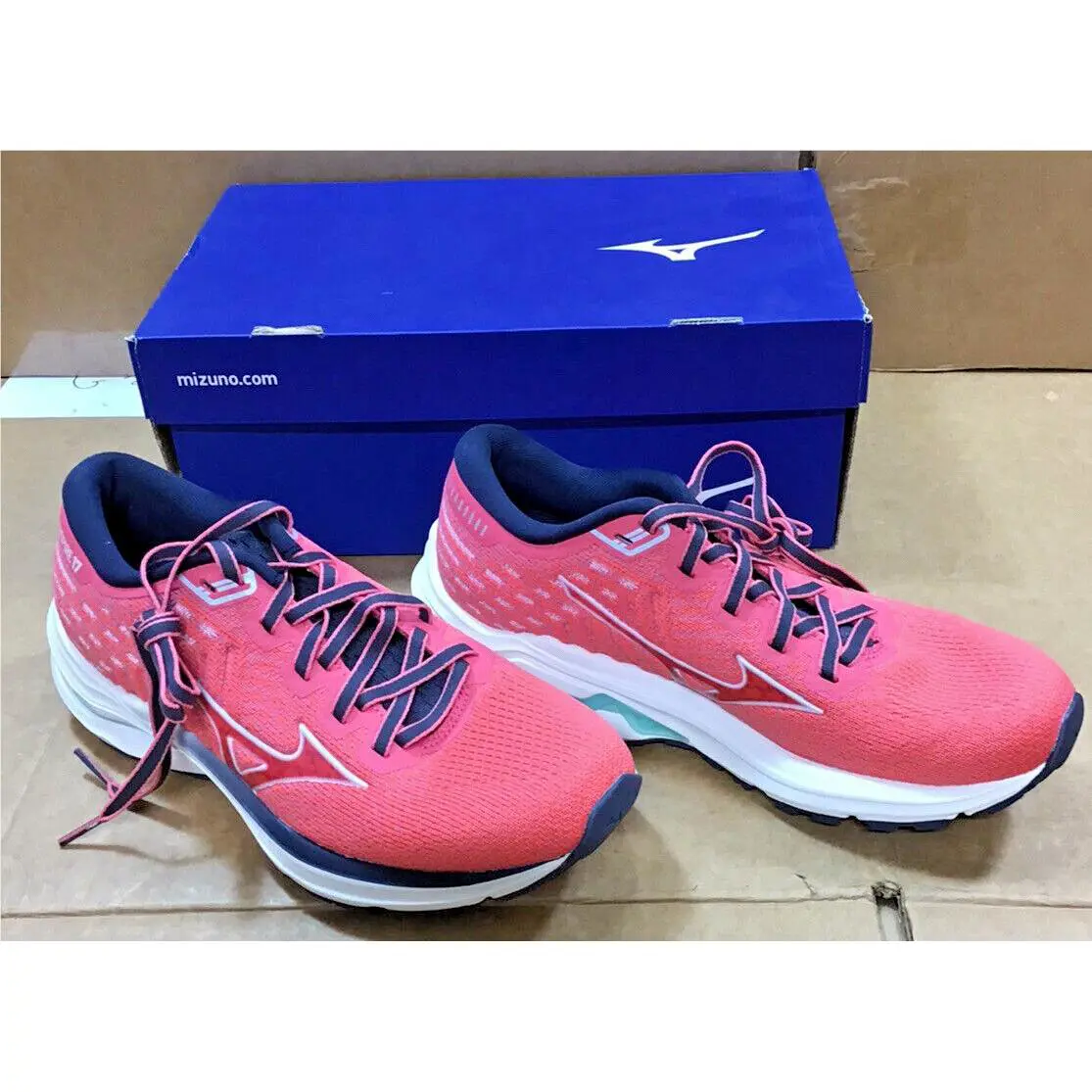 Mizuno shoes - Wave Inspire 17 Waveknit - Wave Inspire Waveknit - Pink 1