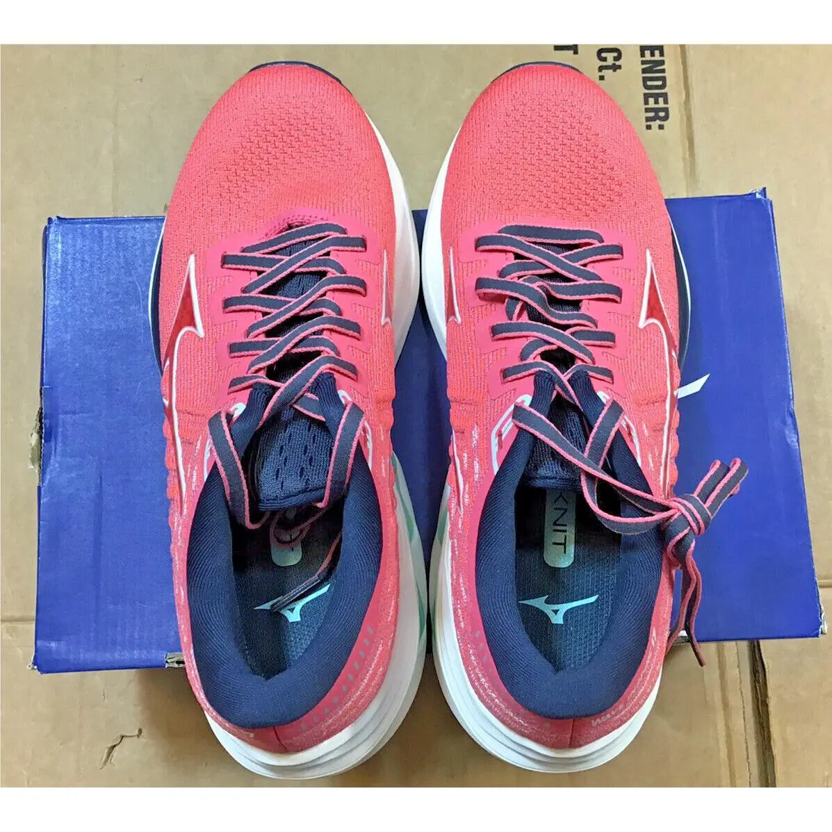 Mizuno shoes - Wave Inspire 17 Waveknit - Wave Inspire Waveknit - Pink 3