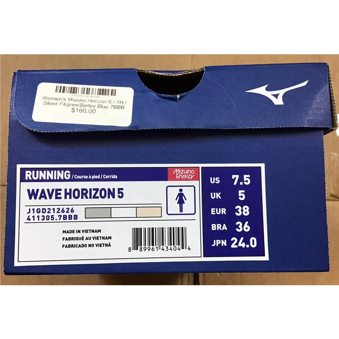 Mizuno shoes - Horizon 5 - Horizon - Violet-platinum Gold 11