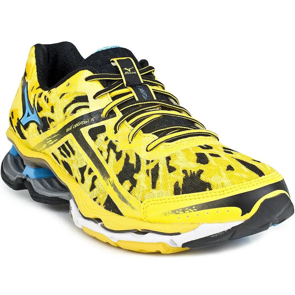 Mizuno shoes - WAVE CREATION  15 - WAVE CREATION - Mizuno Wave Creation 15 - Yellow, Black, Blue (UPC: 041969076156) 0