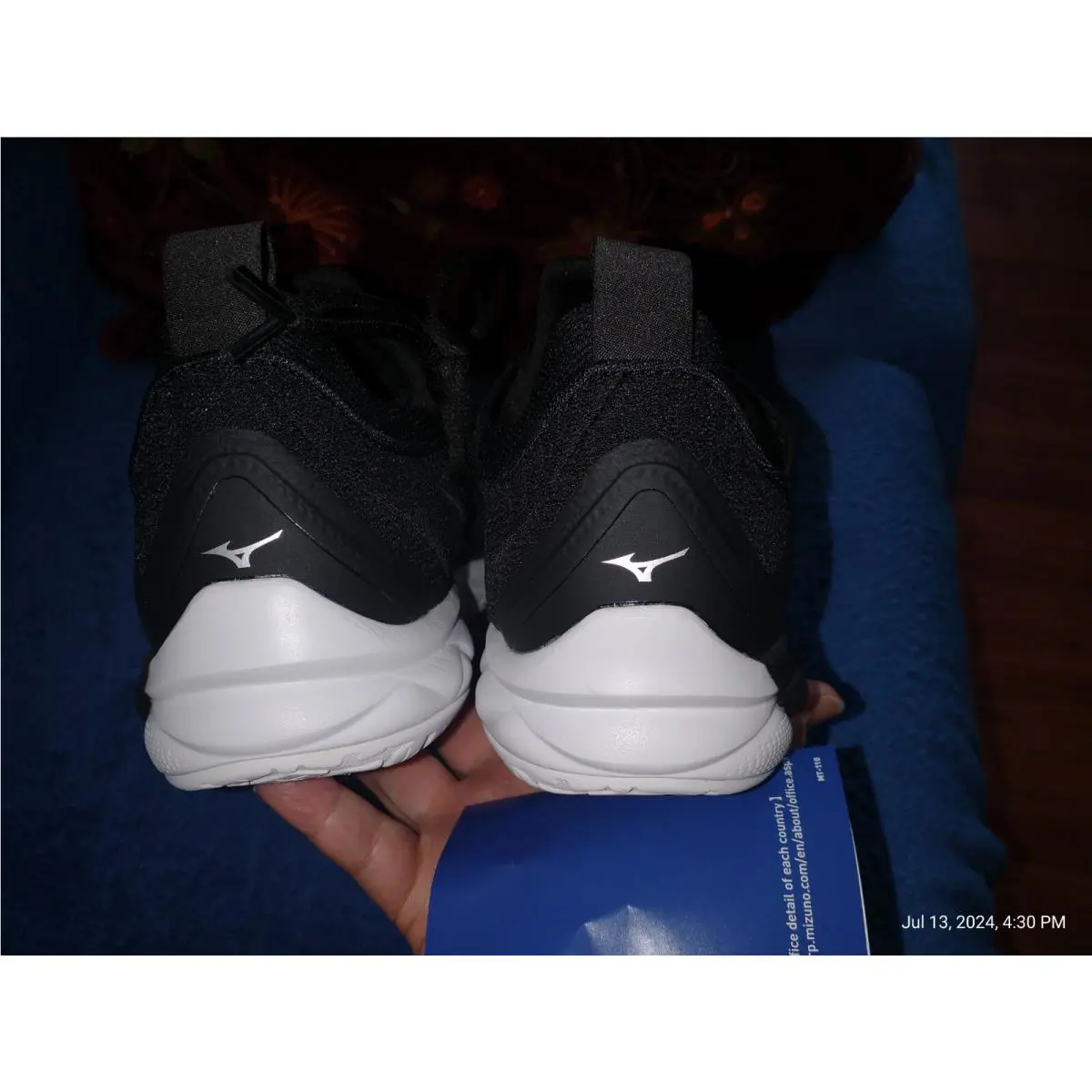 Mizuno shoes - Wave Luminous 2 - Wave Luminous - 430305 - Black (UPC: 0889961460500) 3