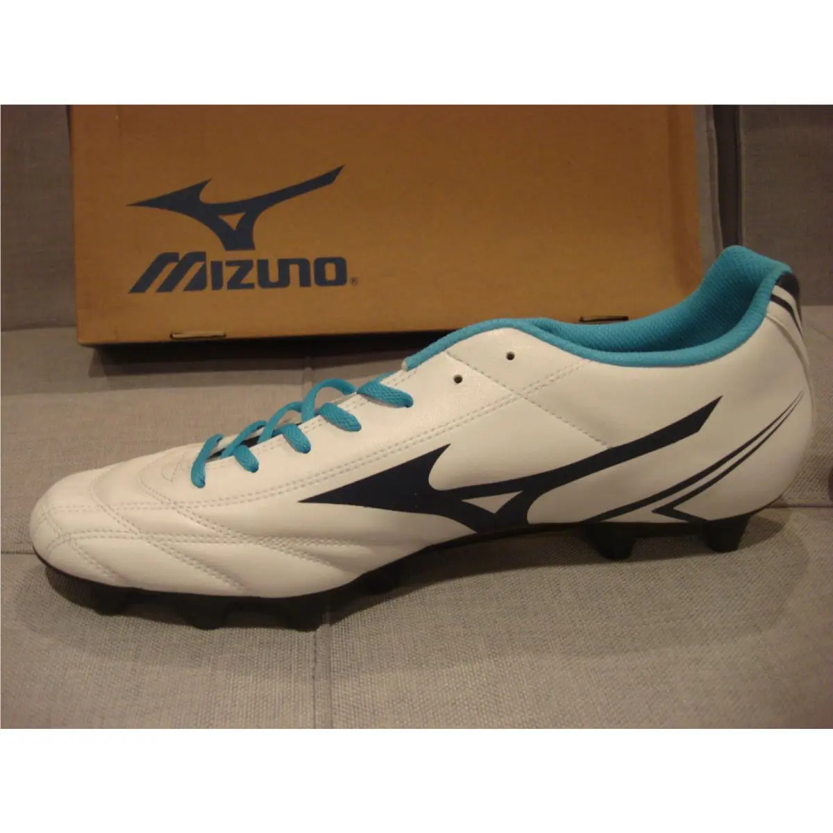 Mizuno shoes - White / Blue (UPC: 5051686869646) 7