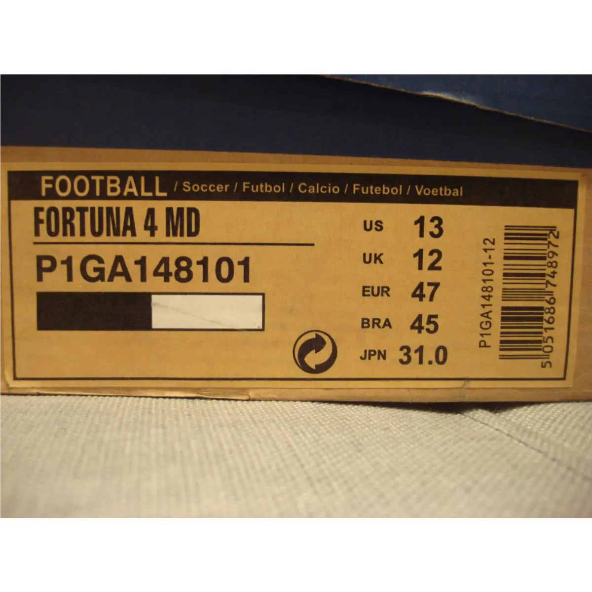 Mizuno shoes - Black (UPC: 5051686748972) 10