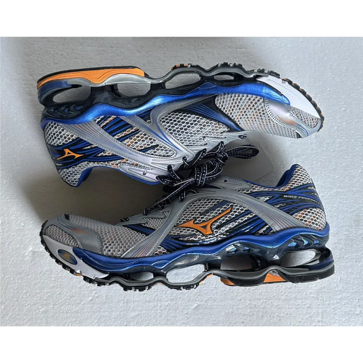 Mizuno shoes - Mizuno Wave Prophecy 1 - Wave Prophecy - 8KN11625 - Silver (UPC: 0041969288597) 1