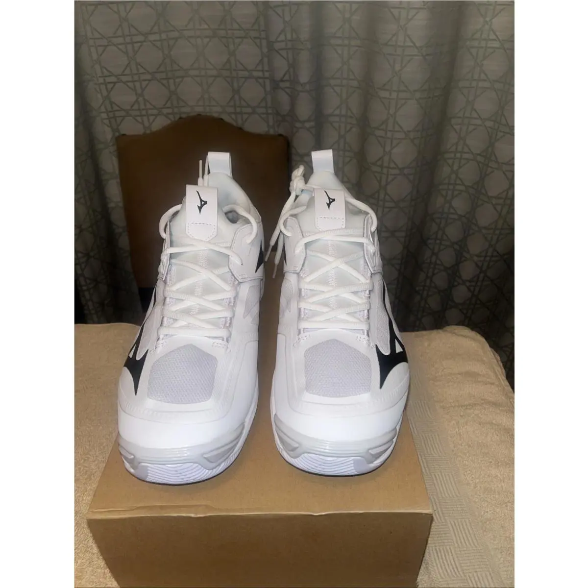 Mizuno shoes - Mizuno Wave Momentum 2 - Wave Momentum - V1gc211251 - White/Gold 0