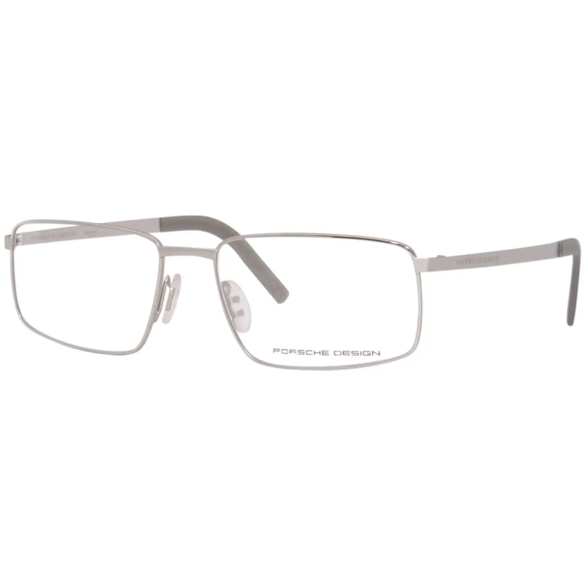 Design Men`s Eyeglasses P8314 P/8314 Full Rim Optical Frame 57mm Silver by Porsche