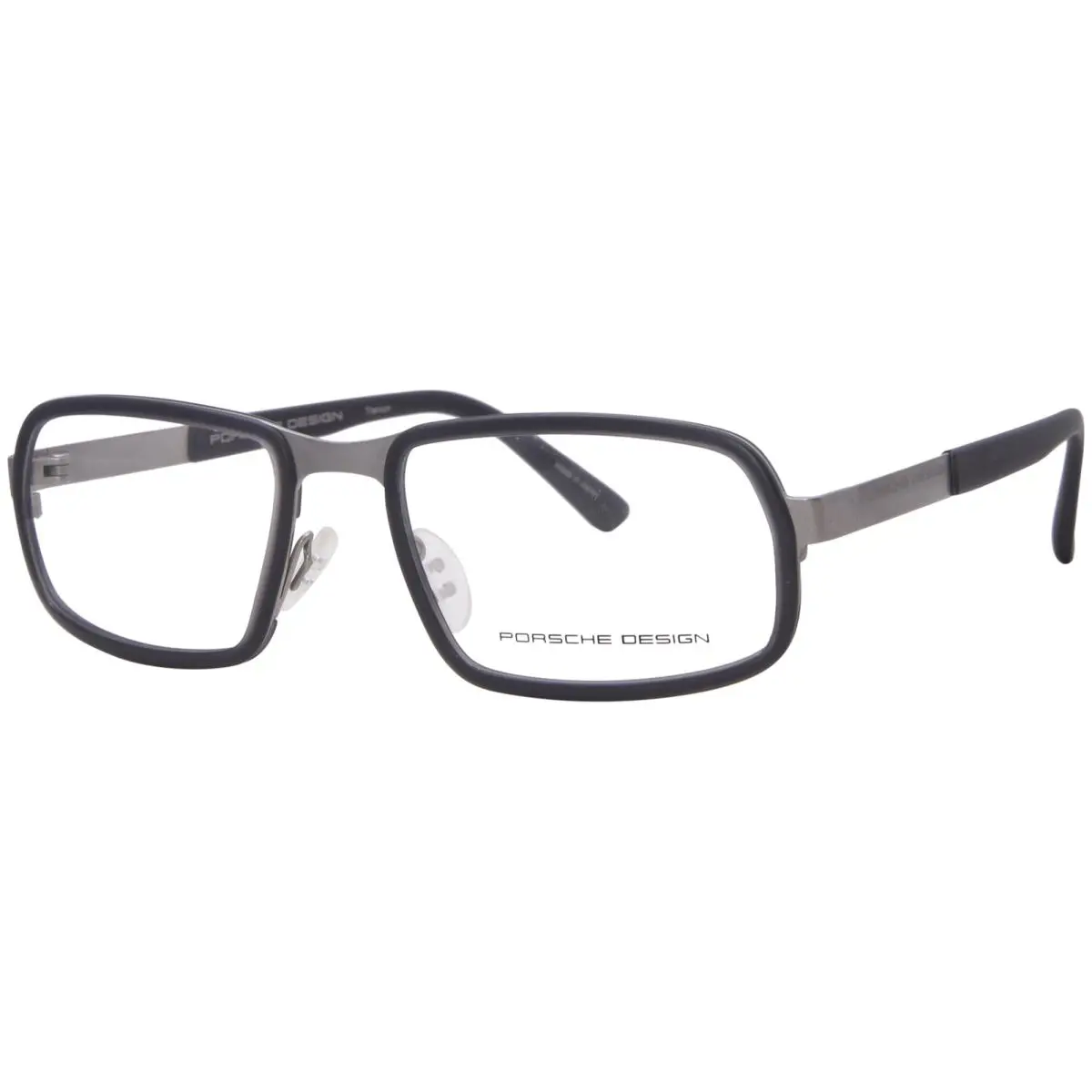 Design Eyeglasses P`8220 P8220 Full Rim Optical Frame 56MM Silver by Porsche