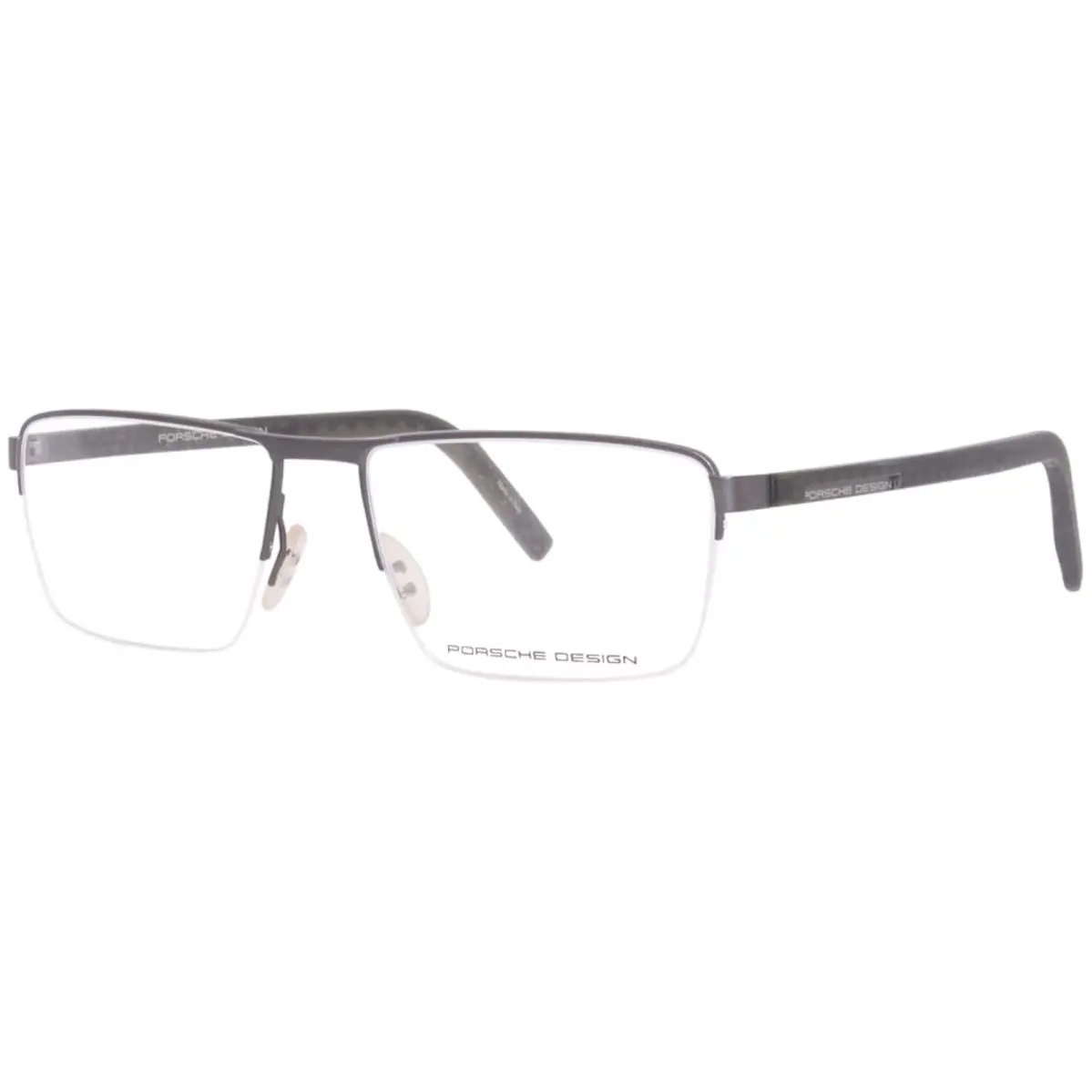 Design P8301 Eyeglasses Men`s Semi Rim Gray by Porsche