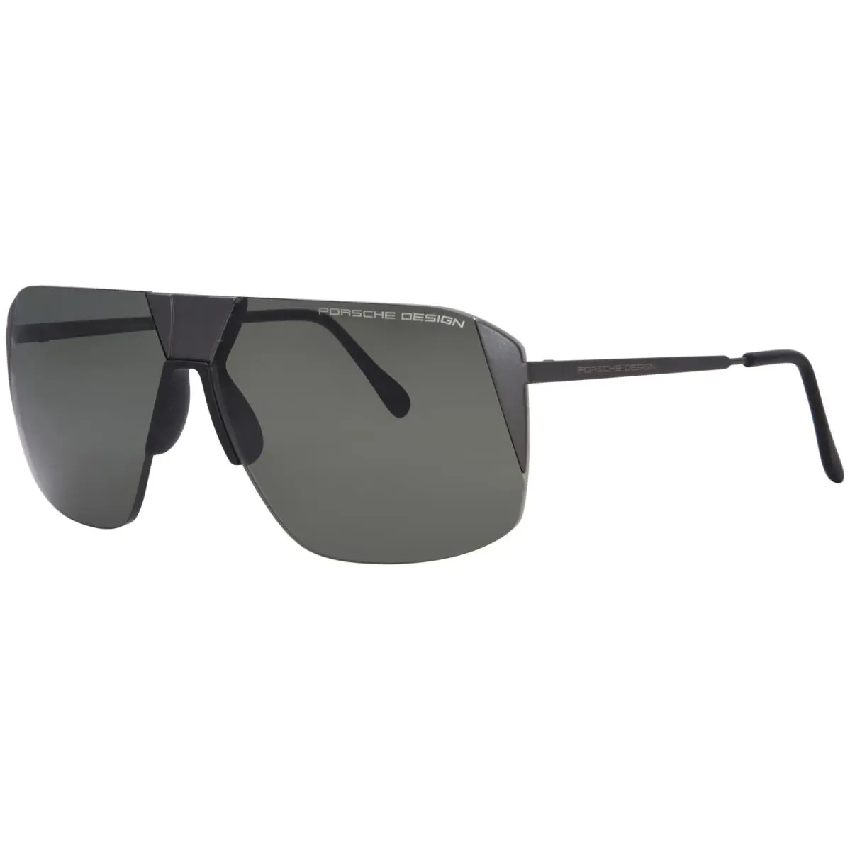 Porsche Design Men`s P8638 P/8638 Square Sunglasses 66mm