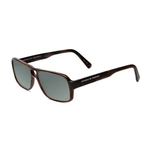 P8217-B 56mm Polarized Bi-focal Sunglasses Brown Carbon Fiber 41 Options Grey by Porsche