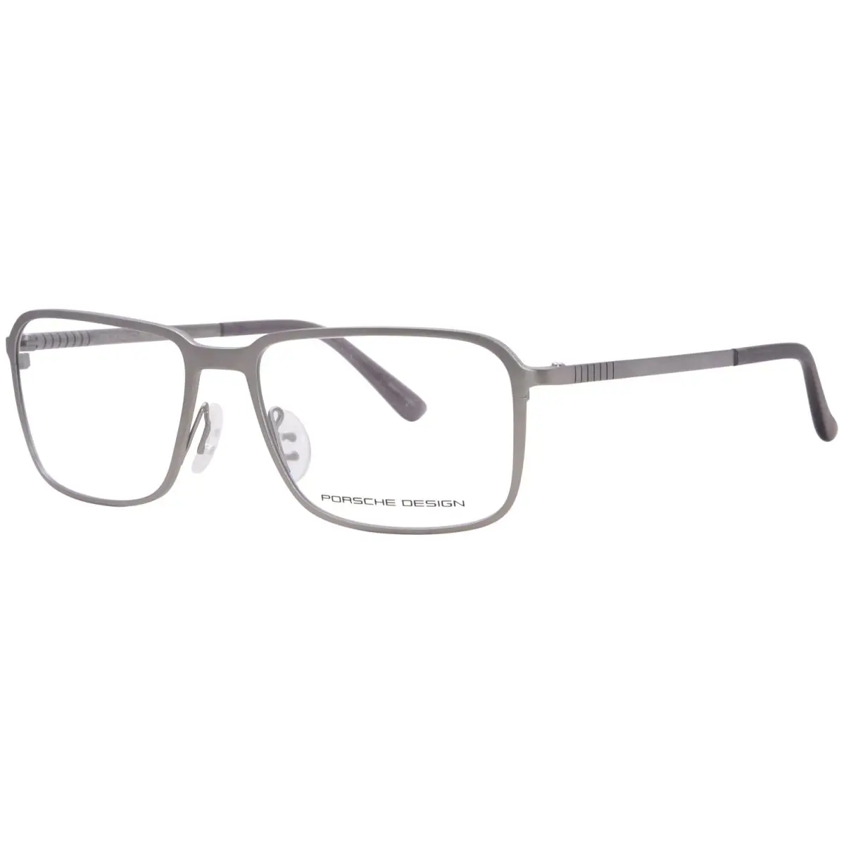 Design Men`s Eyeglasses P8293 P/8293 Full Rim Optical Frame 55mm Silver by Porsche
