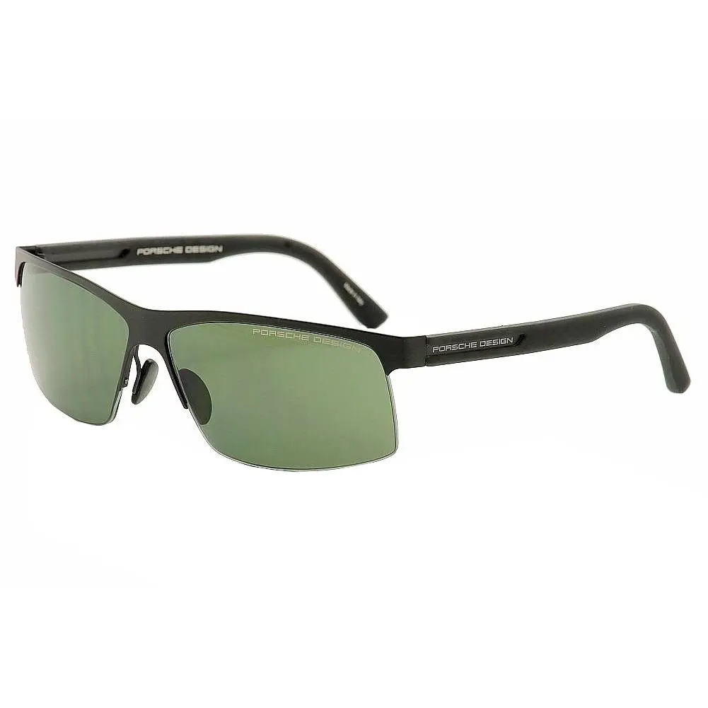 Design Men`s P`8561 P8561 Sport Sunglasses 64mm Black by Porsche
