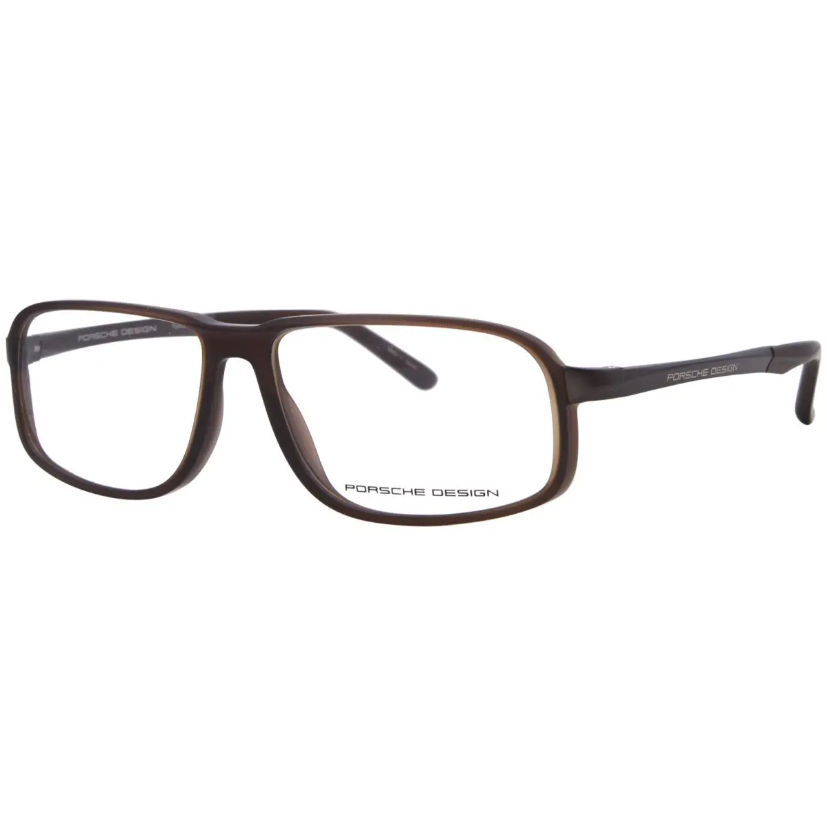 Design Men`s Eyeglasses P`8229 P8229 Full Rim Optical Frame 57MM Brown by Porsche