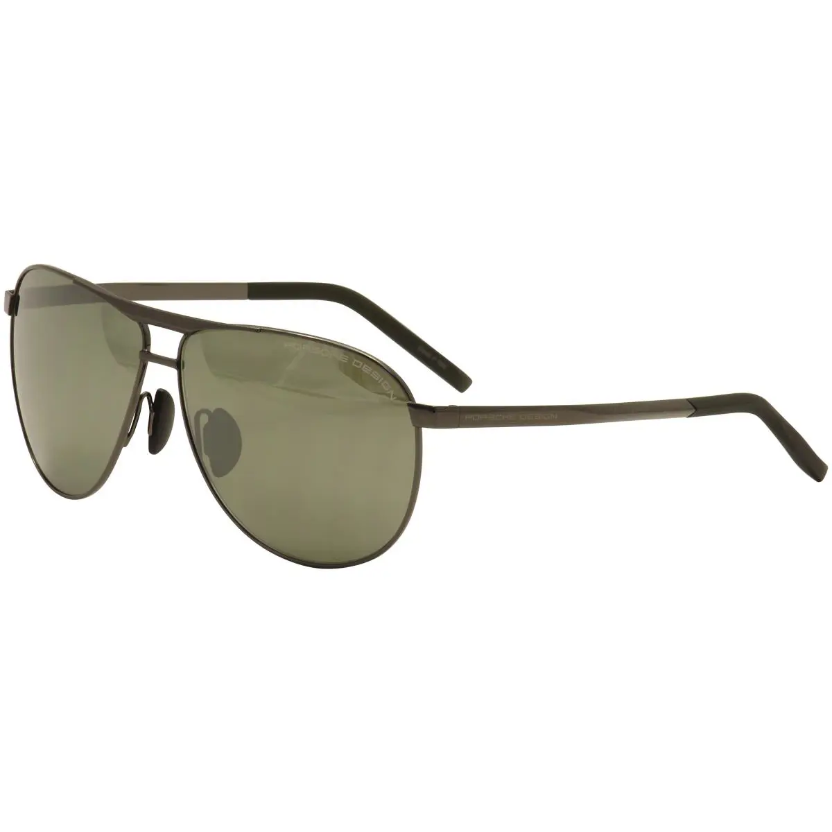 Porsche Design Men`s P8642 P/8642 Square Fashion Sunglasses 62mm Gray