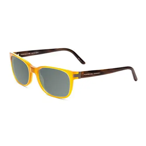 P8250B 55mm Polarize Sunglass Honey Yellow Orange Chocolate Brown Marble Smoke Grey Polar by Porsche