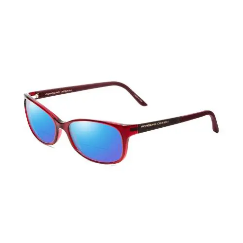 Porsche P8247-D 55mm Polarized Bi-focal Sunglasses Red Matte Burgundy 41 Options