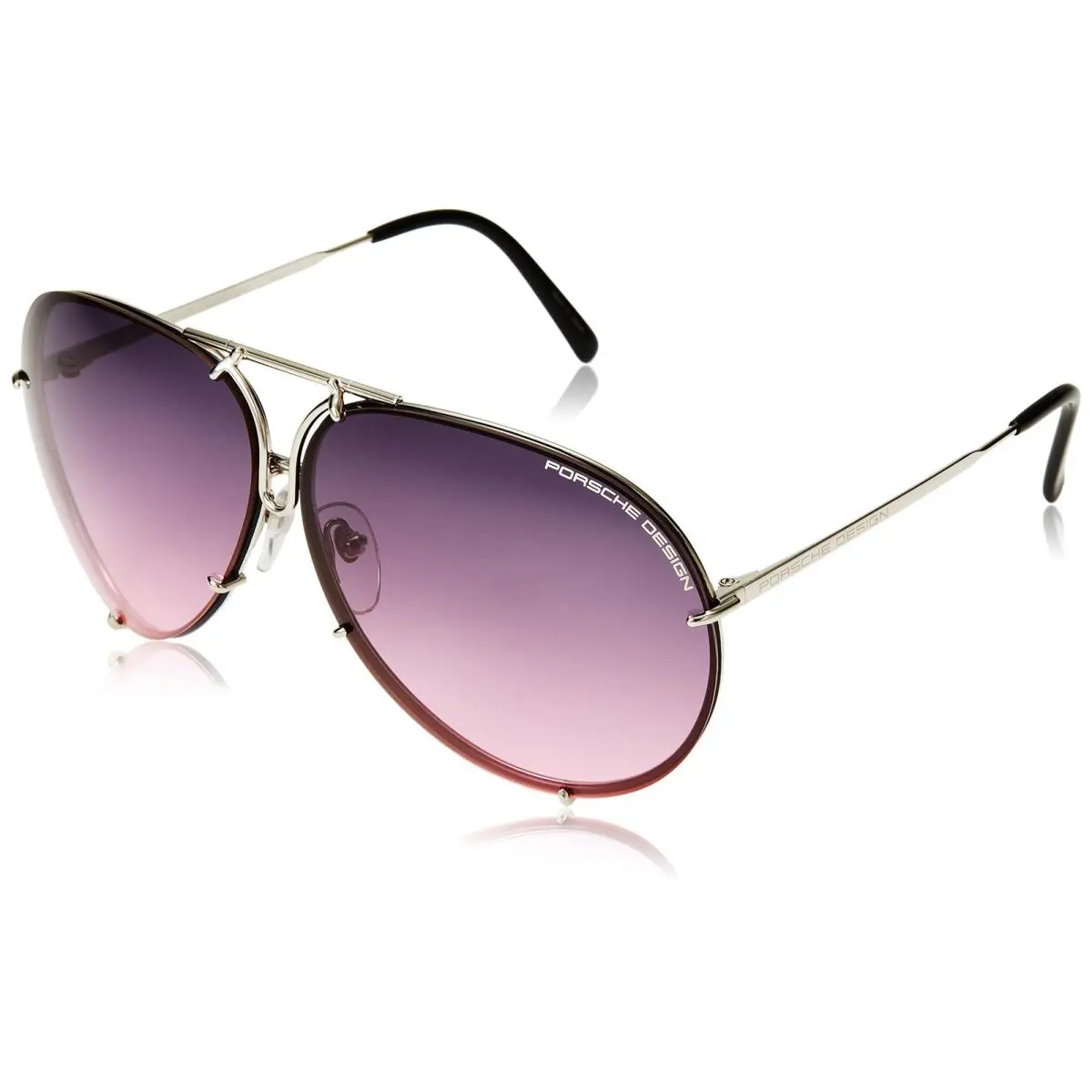 Women`s P8478 Designer Pilot Sunglasses Beta-titanium in 6 Colors Sizes Gold by Porsche