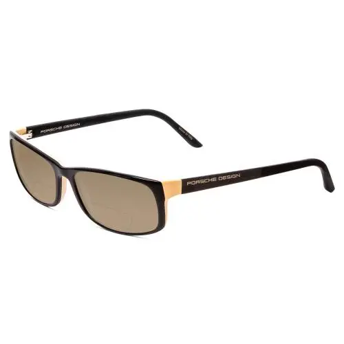 P8243-A 54mm Polarized Bi-focal Sunglasses in Black Rose Pink 41 Options Brown by Porsche