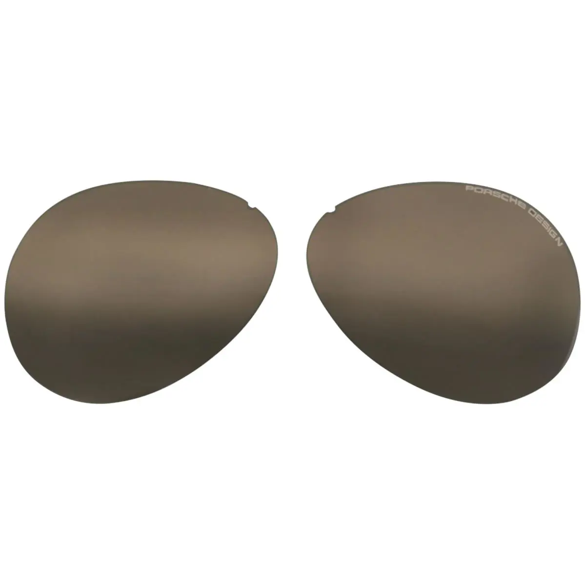 Design Pilot P8478 Sunglasses Replacement Lenses Gray by Porsche