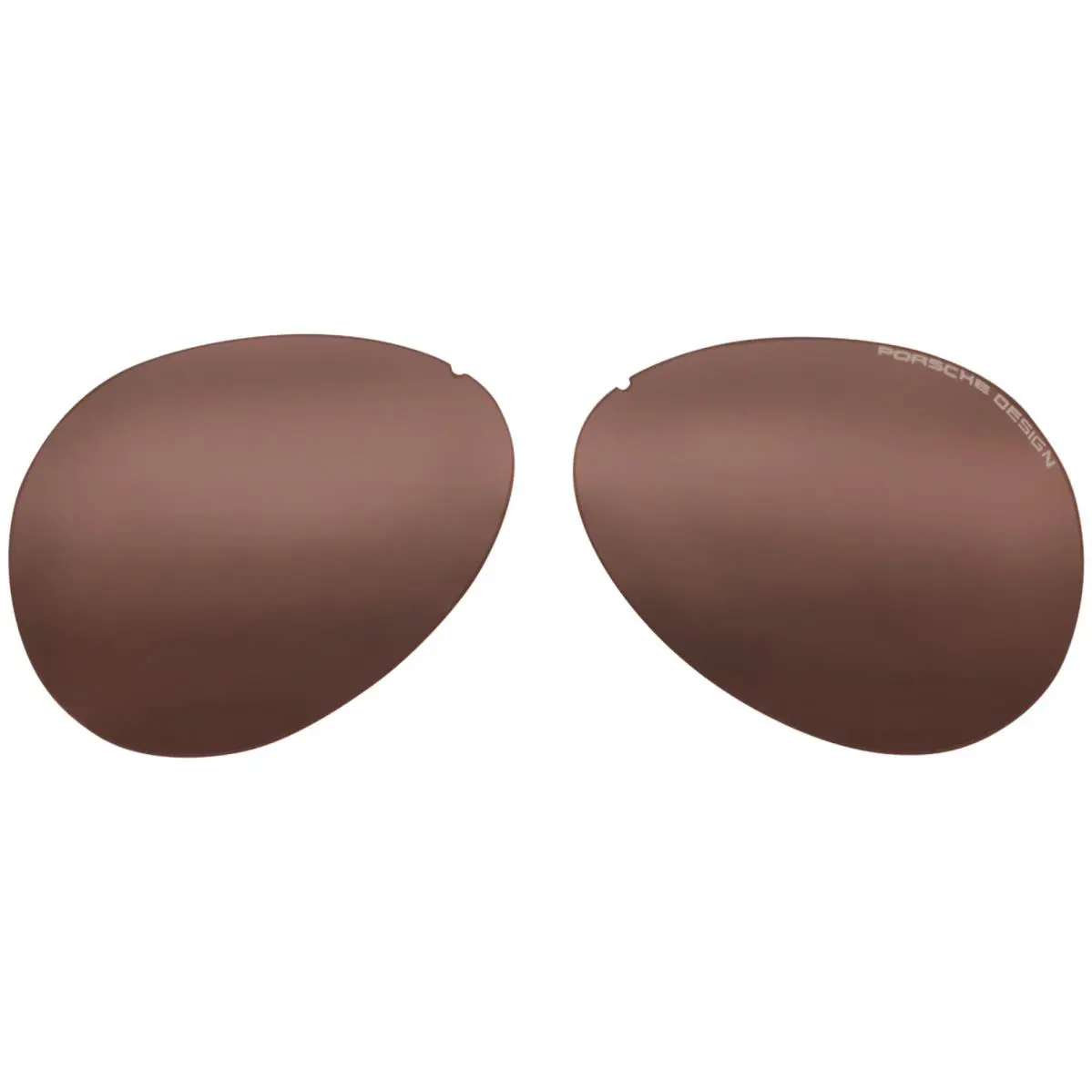 Design Pilot P8478 Sunglasses Replacement Lenses Orange by Porsche