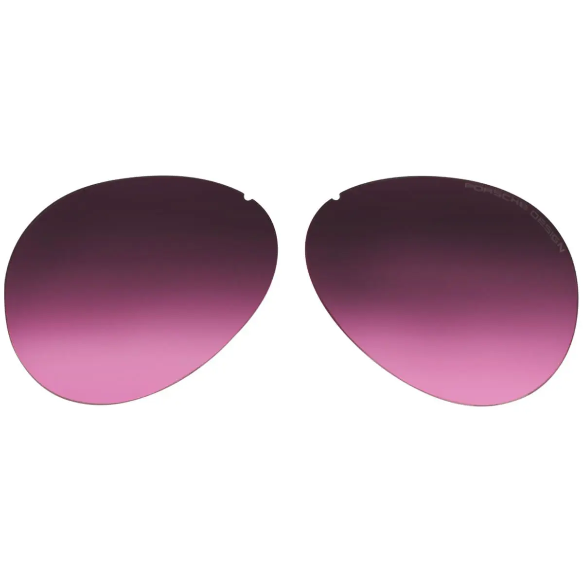 Design Pilot P8478 Sunglasses Replacement Lenses Pink by Porsche