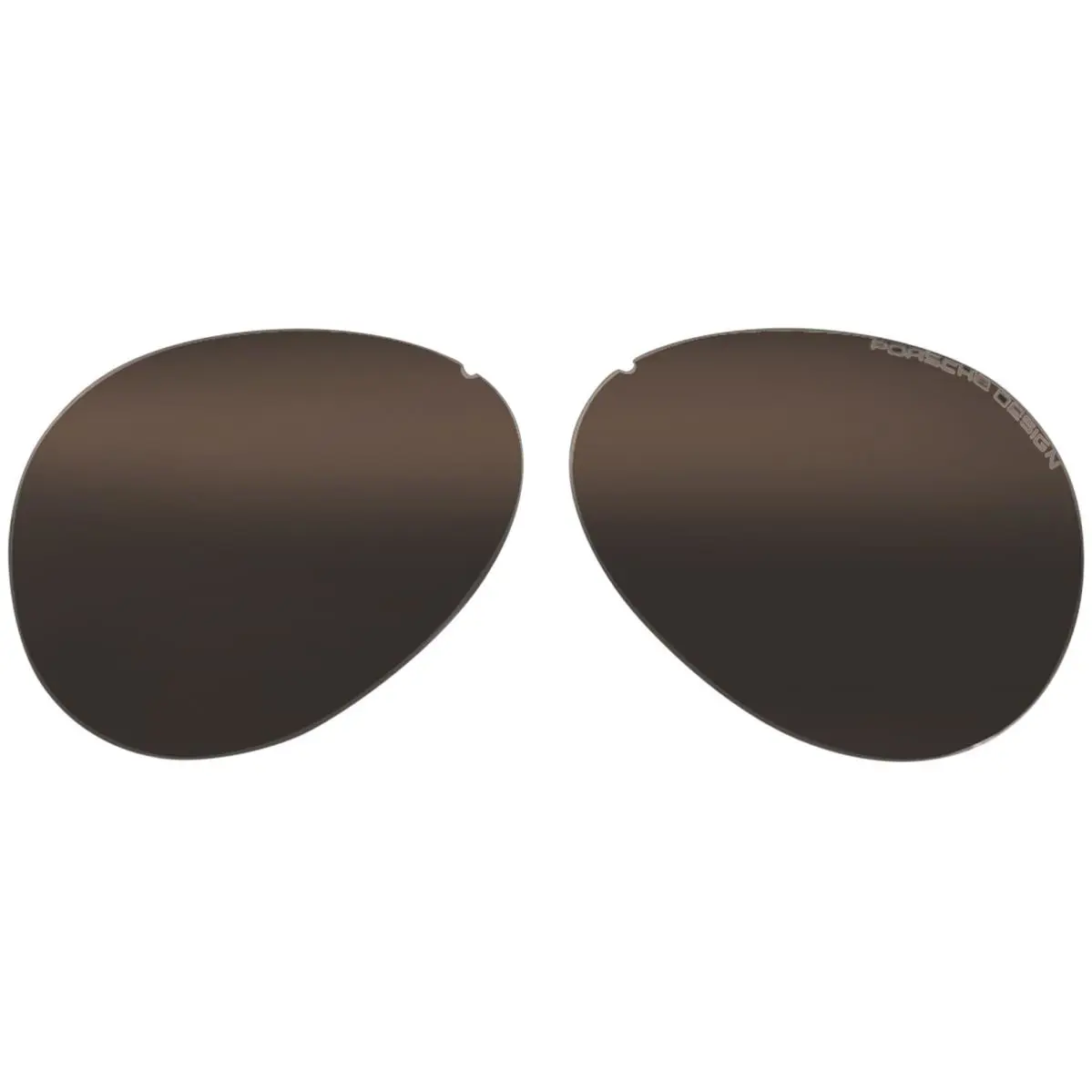 Design Pilot P8478 Sunglasses Replacement Lenses Silver by Porsche