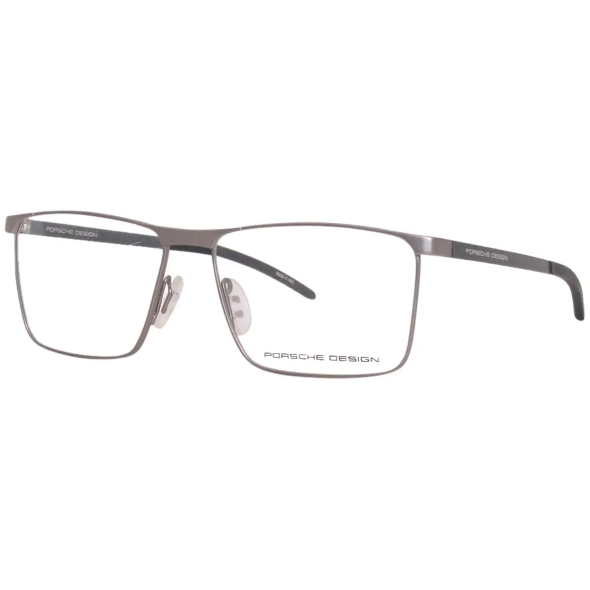 Design Men`s Eyeglasses P8326 P/8326 Full Rim Optical Frame 55mm Silver by Porsche