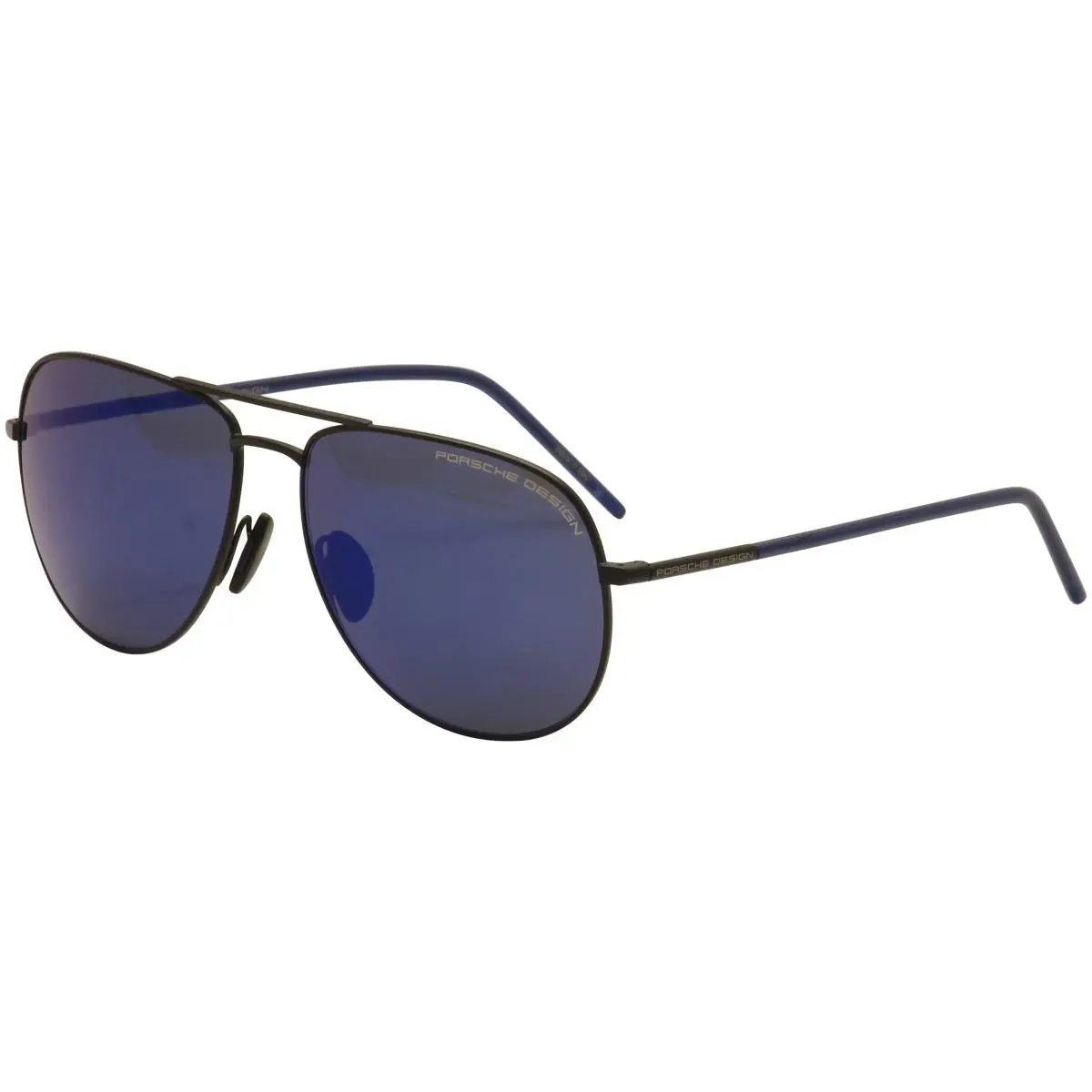 Design Men`s P8629 P/8629 Square Sunglasses 60mm Black by Porsche