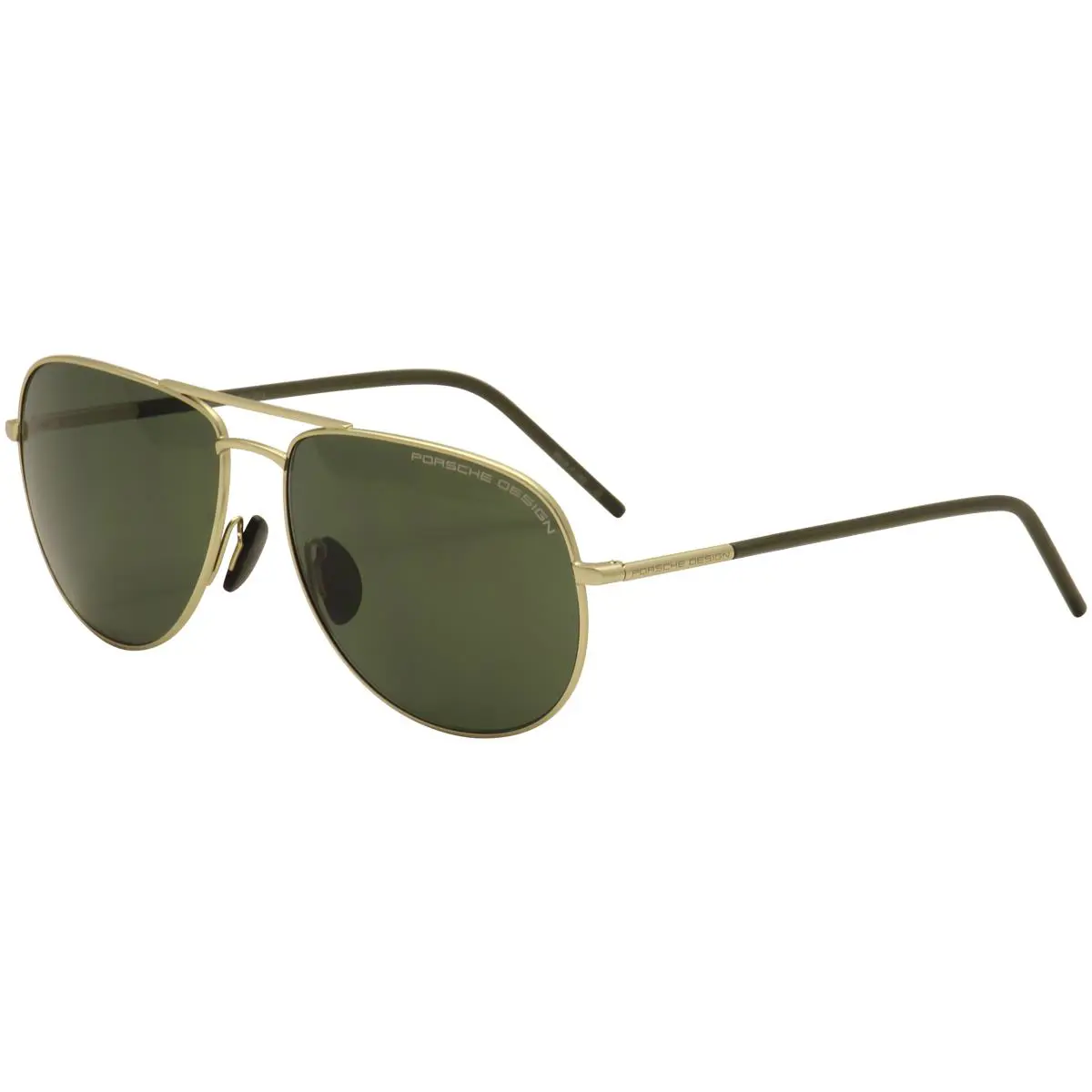Design Men`s P8629 P/8629 Square Sunglasses 60mm Gold by Porsche