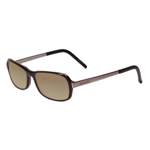 Design P8207-A Cateye 53mm Polarized Sunglasses Dark Brown 4 Lens Option Amber Brown Polar by Porsche