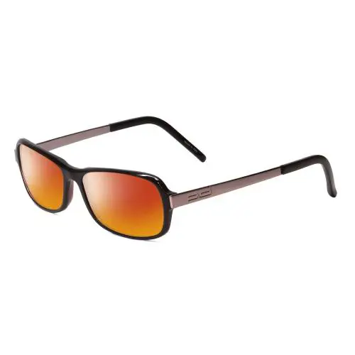 Design P8207-A Cateye 53mm Polarized Sunglasses Dark Brown 4 Lens Option Red Mirror Polar by Porsche