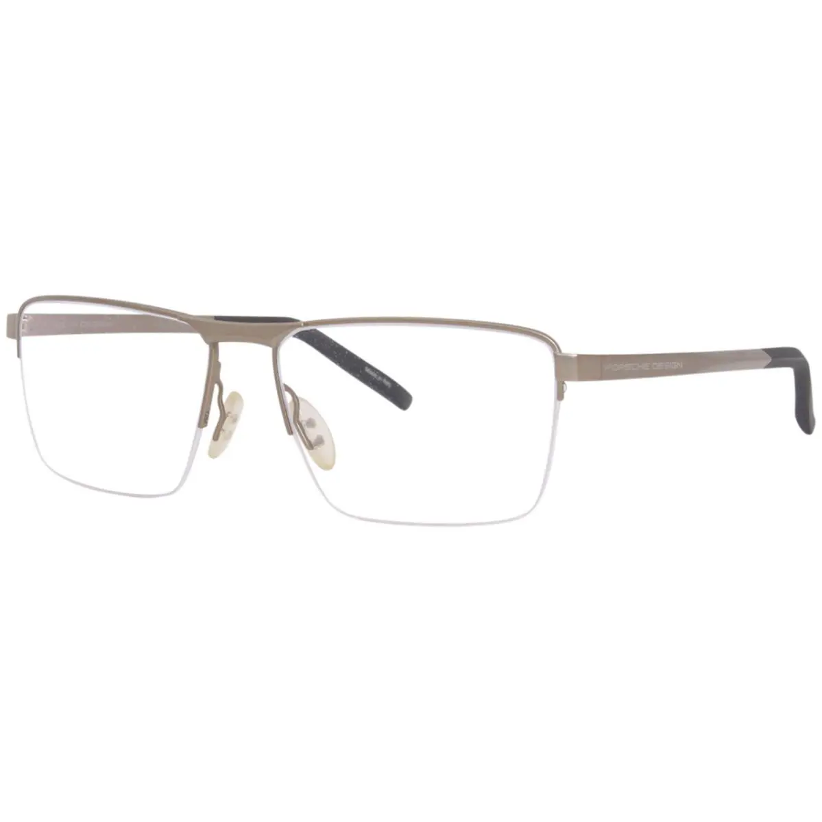 Design Men`s Eyeglasses P8304 P/8304 Full Rim Optical Frame 55mm Gold by Porsche