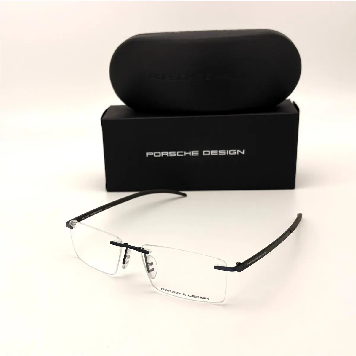 Porsche Design P8341 S3 C Blue Carbon Fiber / Clear Lens 54mm Eyeglasses