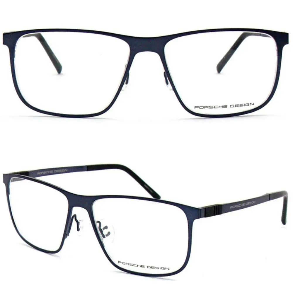 Porsche Design Eyeglasses Optical Frame P8276 D Navy 57-16-145 - Frame: Navy