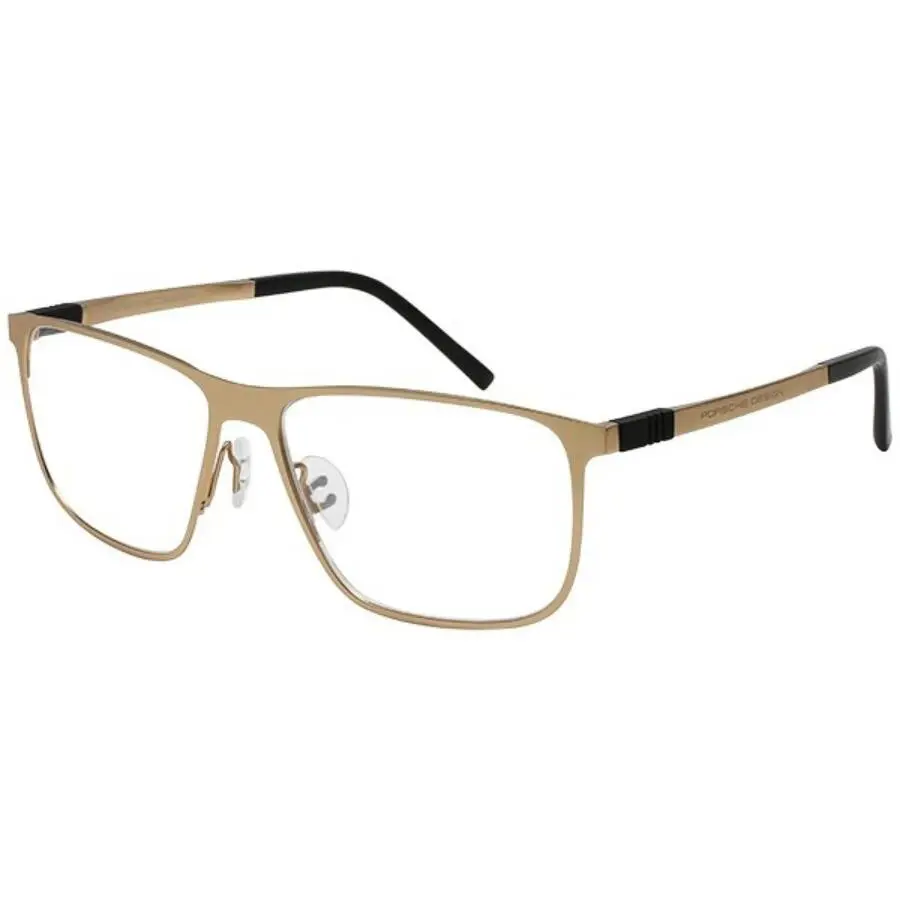 Porsche Design Eyeglasses Optical Frame P8275 B Gold w/ Case Retail - Frame: Gold