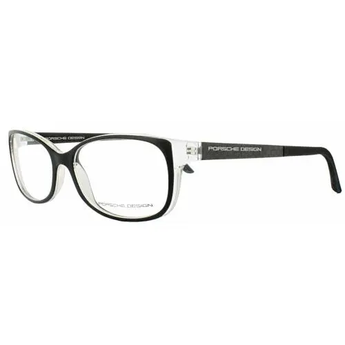 Design P8247 A Eyeglasses Rx Frames Grey Temples Made in Italy by Porsche