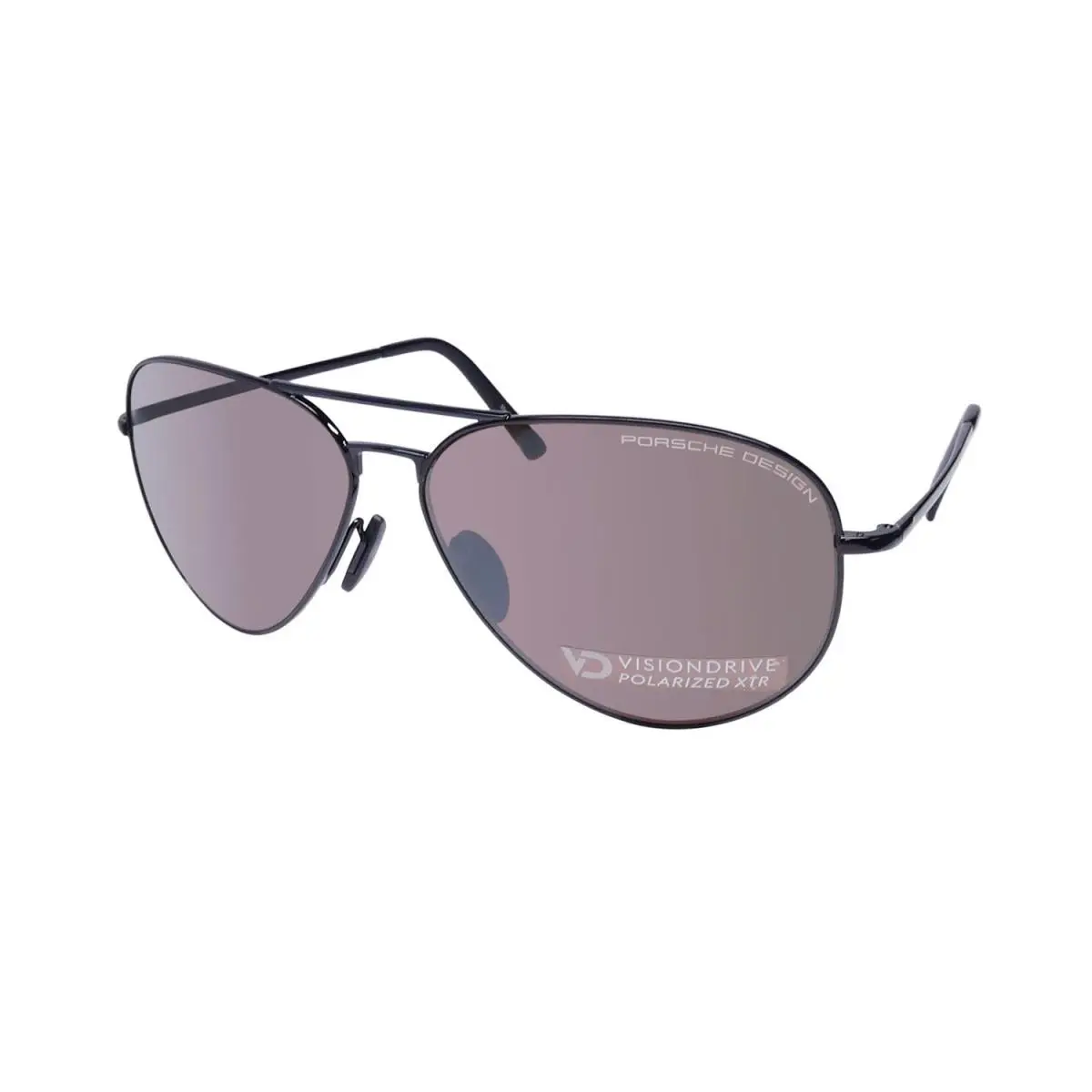 Design P8508 Sunglasses 62-12-140 Metal Plastic Black Pilot V by Porsche
