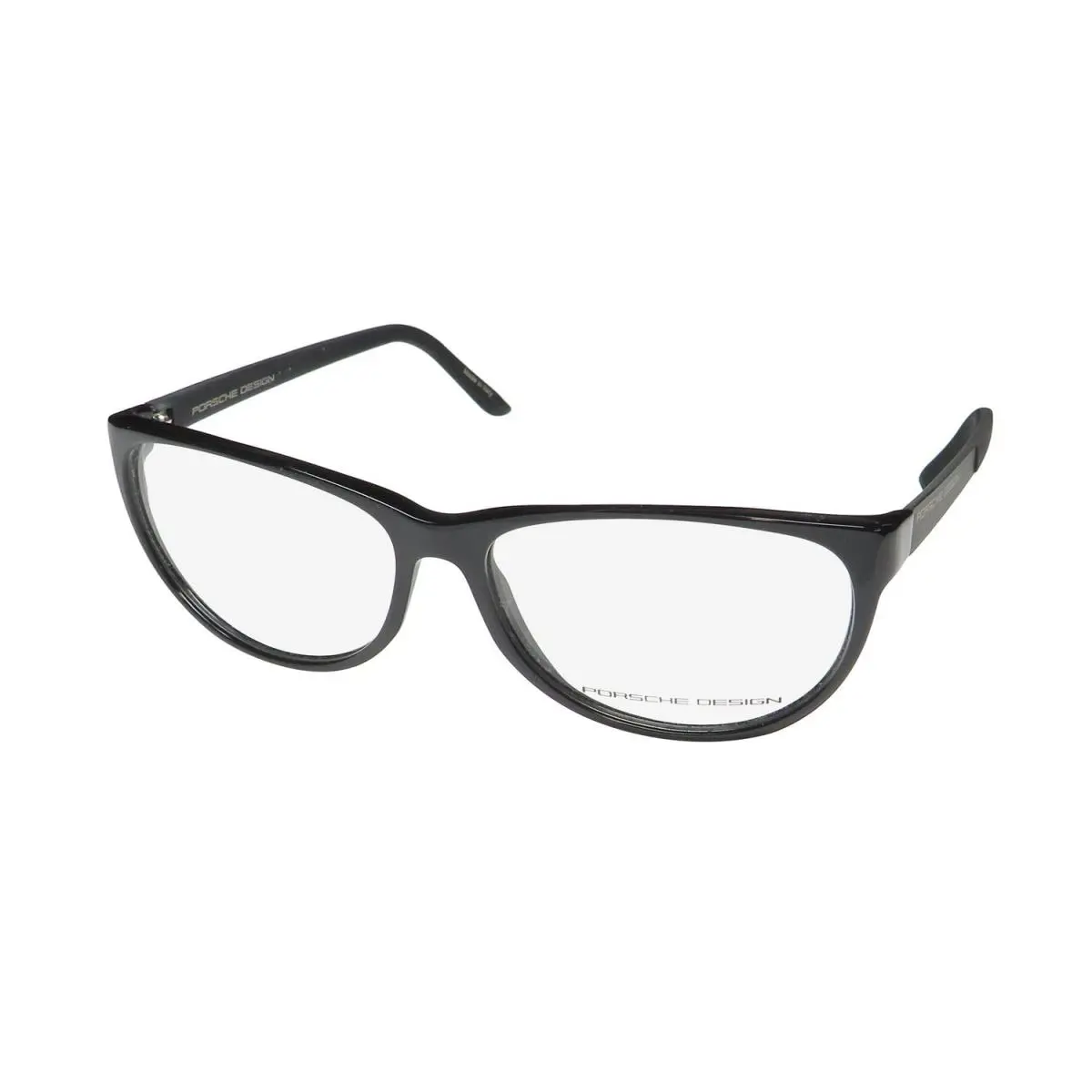 Porsche Design P8246 Eyeglasses Cat Eye Black Plastic Unisex Full-rim Italy