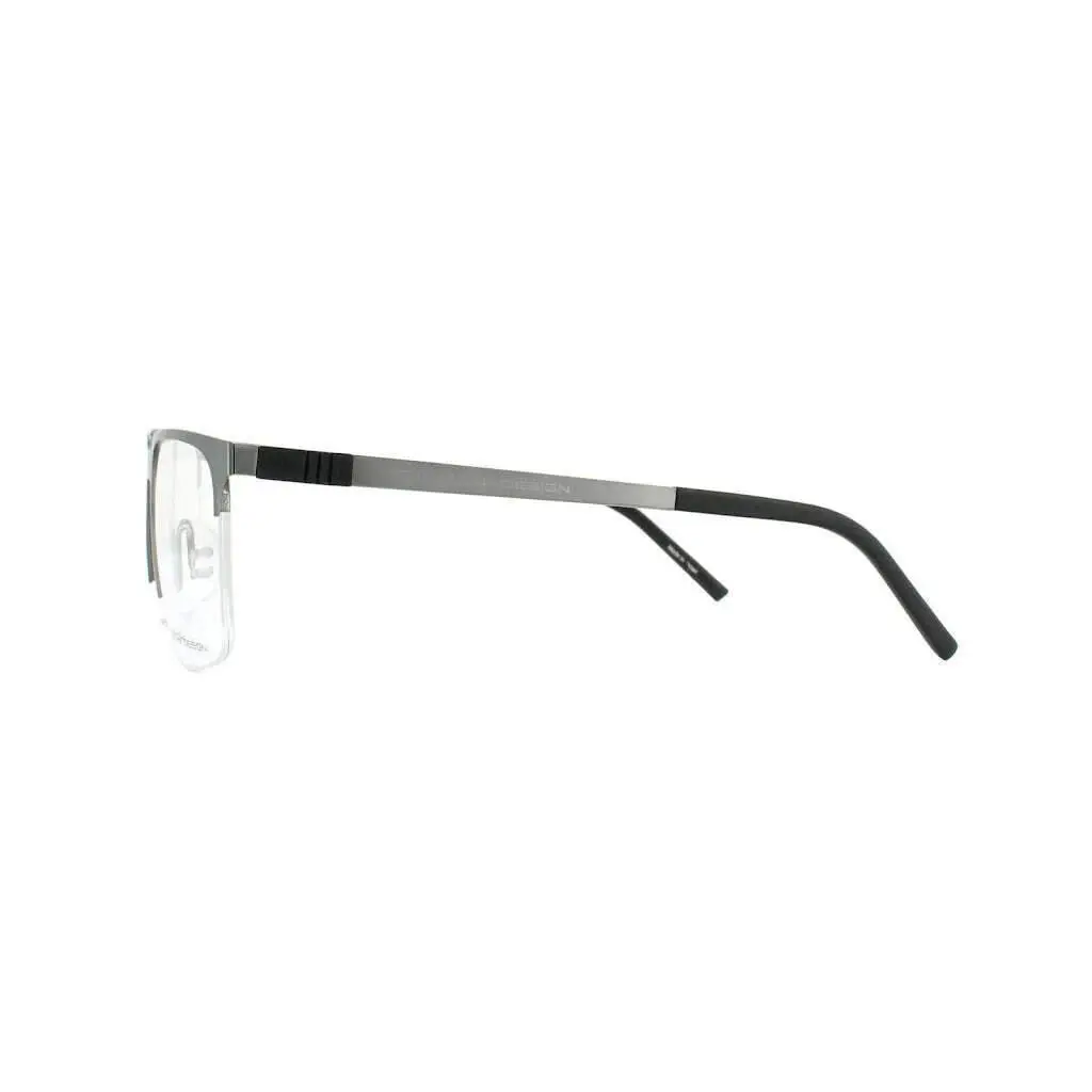 Porsche Design - P`8277-B Silver 54mm-19mm-145mm RX Eyeglasses Support Ukraine