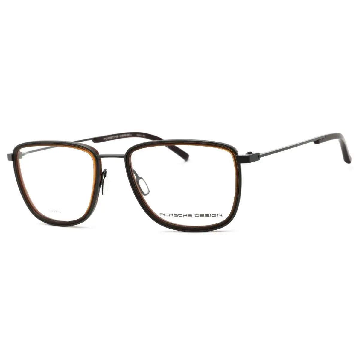 P8365 C Eyeglasses Grey Brown Frame 53mm by Porsche