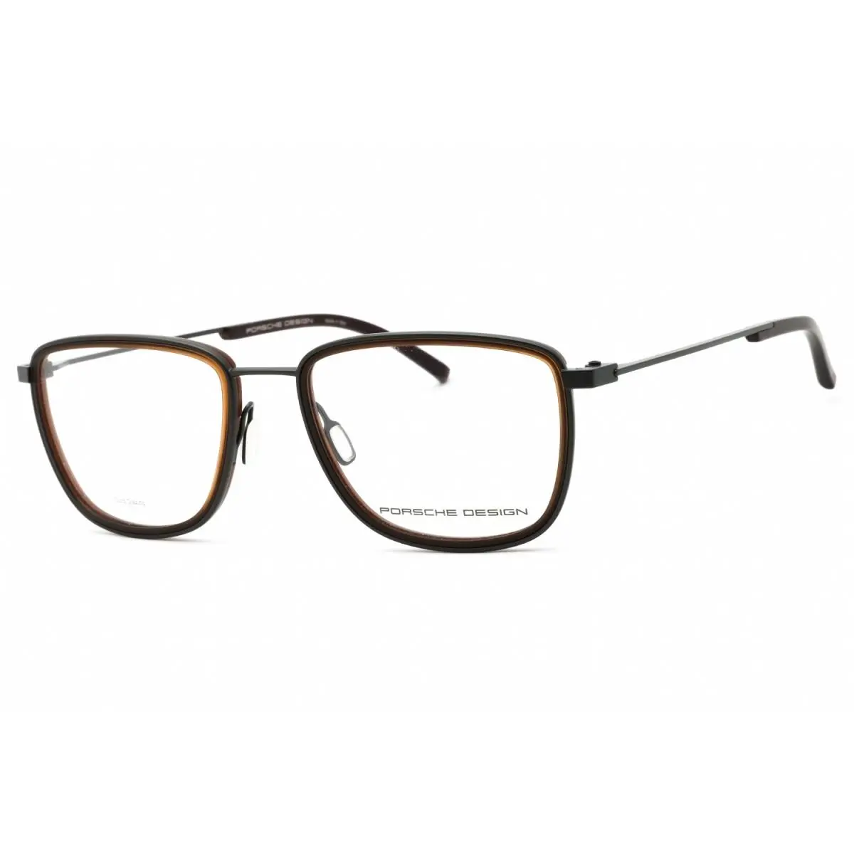 Porsche Design P8365 C Grey Brown 53mm Men`s Eyeglasses