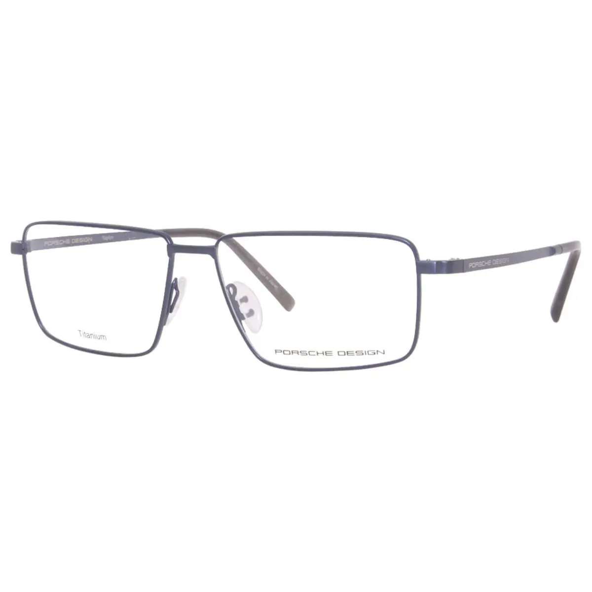 Porsche Design P8305-D Eyeglasses Frame Men`s Blue Full Rim Rectangular 56mm