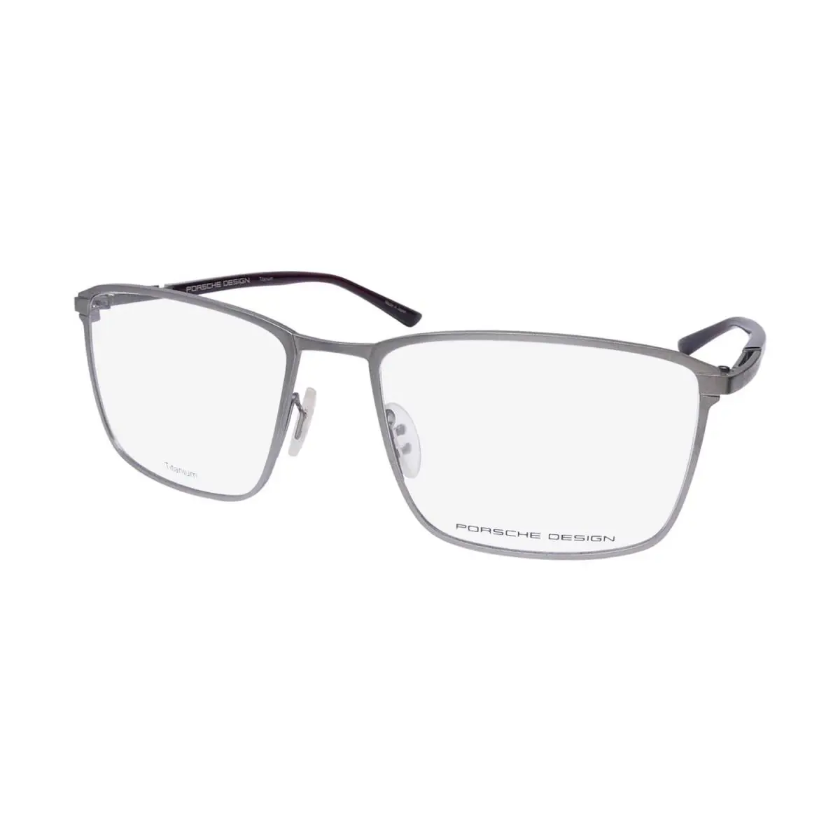 Porsche Design P8397 Eyeglasses Titanium Square Gray Mens Full-rim Japan